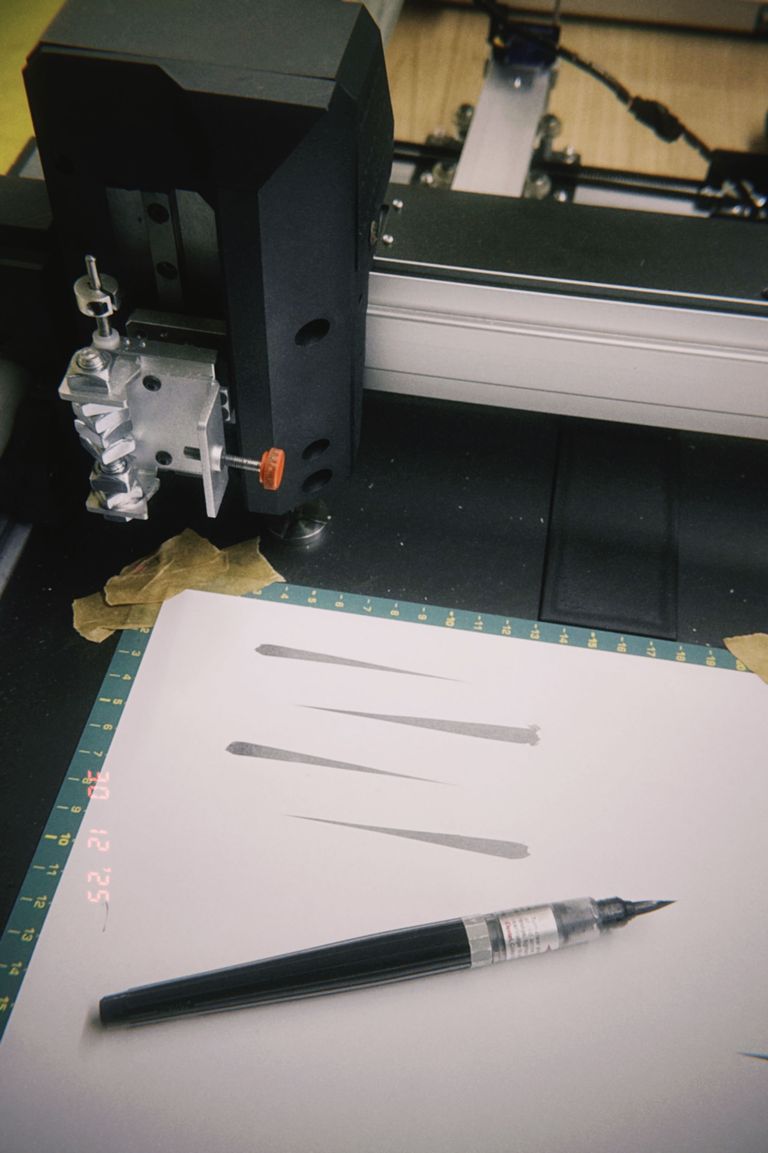 Artwork from project The Drawing Machine